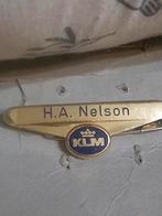 KLM H.A. Nelson stropdas speld, Ophalen of Verzenden