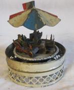 antiek tin toy carrousel draaimolen autos Rossignol, Antiek en Kunst, Verzenden