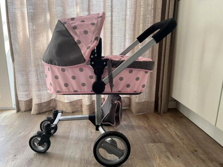 Poppenwagen met luiertas, Kinderen en Baby's, Speelgoed | Poppen, Gebruikt, Babypop, Ophalen
