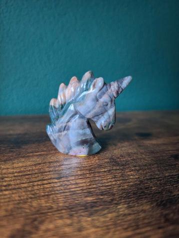 Eenhoorn oceaan jaspis  beschikbaar voor biedingen