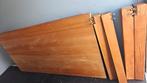 Teakhouten tafel massief 80x160cm, Ophalen, Gebruikt, Teakhout, 50 tot 100 cm