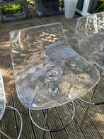 Calligaris design barkrukken, Huis en Inrichting, Barkrukken, Ophalen, 60 tot 90 cm, Zo goed als nieuw, Metaal