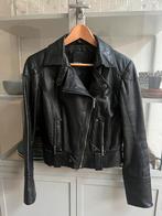 Silver Creek leren jas zwart maat M Zgan, Maat 38/40 (M), Zwart, Ophalen of Verzenden, Zo goed als nieuw