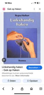 Linkshandig haken, Ophalen, Gebruikt, Breien of Haken, Patroon of Boek