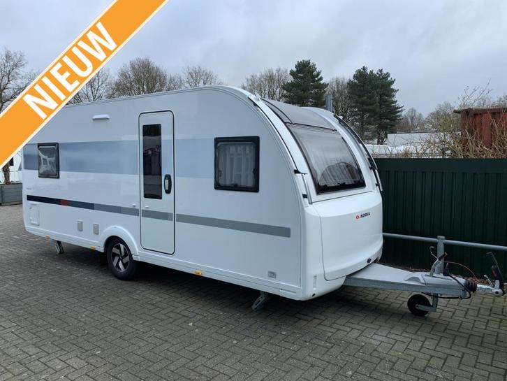 Adria Adora 522 UP LM velgen/Vloerverwarming, Caravans en Kamperen, Caravans, Bedrijf, tot en met 4, 1250 - 1500 kg, Rondzit, Adria