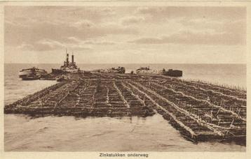 Zinkstukken onderweg - Zuiderzeewerken? - ongelopen beschikbaar voor biedingen