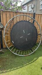Trampoline inclusief palen en net. Kantopsluiting, Kinderen en Baby's, Speelgoed | Buiten | Trampolines, Ophalen, Gebruikt