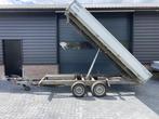 Kipper aanhanger aanhangwagen tandemasser 3500 kg, Auto diversen, Aanhangers en Bagagewagens, Gebruikt