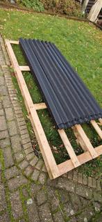 Bitumen golfplaten 14 stuks, Doe-het-zelf en Verbouw, Ophalen, Overige materialen, Zwart, Nieuw