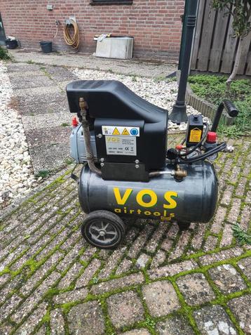 Compressor merk Vos, 208l/min, in goede en nette staat  beschikbaar voor biedingen