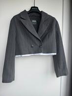 Crop blazer Zara 130, Meisje, Overhemd of Blouse, Ophalen of Verzenden, Zo goed als nieuw