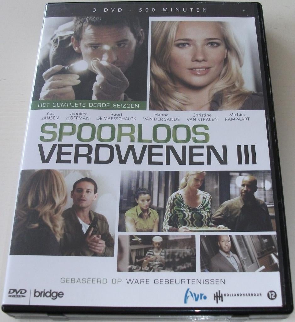 Dvd *** SPOORLOOS VERDWENEN III *** 3-Disc Boxset Seizoen 3, Cd's en Dvd's, Dvd's | Nederlandstalig, Boxset, Drama, Ophalen of Verzenden