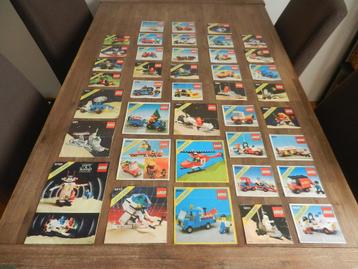 Lego bouwtekeningen jaren 80 (40 stuks) beschikbaar voor biedingen
