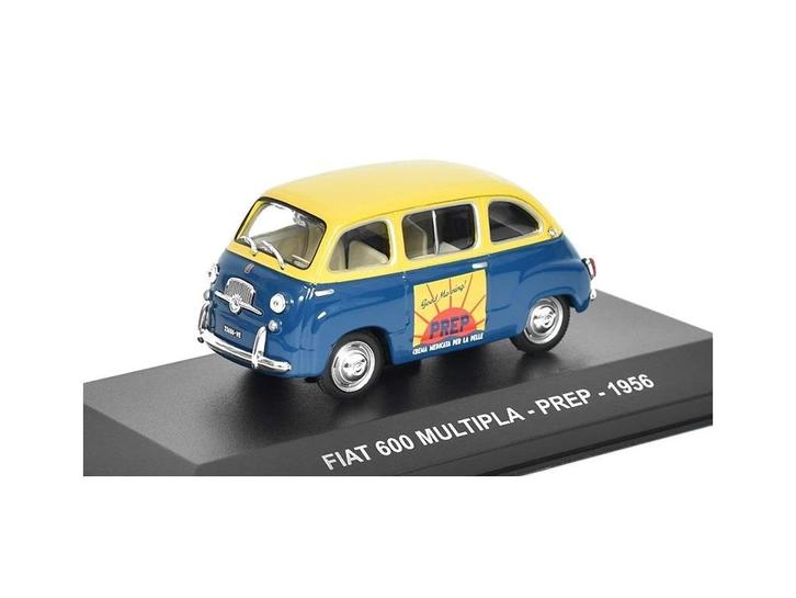 28714: Fiat 600 Multipla - Prep - 1956 - Atlas 1:43, Hobby en Vrije tijd, Modelauto's | 1:43, Zo goed als nieuw, Auto, Overige merken