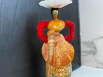 Vintage Handmade schelpen beeld, Ophalen of Verzenden, Zo goed als nieuw, Pop