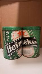 2 blikken Heineken, Verzamelen, Blikken, Ophalen of Verzenden, Gebruikt, Overige, Overige merken