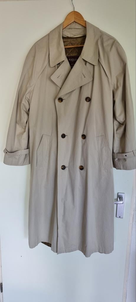 Trenchcoat Corneliani zomer/winter XL, Ophalen of Verzenden, Zo goed als nieuw, Maat 56/58 (XL), Beige