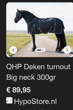 QHP TURNOUT SHEET BIG NECK, Dieren en Toebehoren, Paarden en Pony's | Dekens en Dekjes, Ophalen of Verzenden, Nieuw