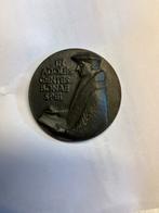 Erasmus penning brons, Ophalen of Verzenden, Brons