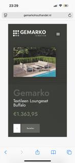 Loungeset Buffalo zgan, Ophalen, Zo goed als nieuw, 6 zitplaatsen