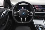 BMW i4 eDrive40 M Sport / Schuif-kanteldak / Achteruitrijcam, Achterwielaandrijving, Gebruikt, Zwart, Met garantie (alle)