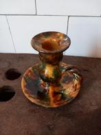 bijzondere oude Franse kandelaar antiek aardewerk blaker, Antiek en Kunst, Ophalen