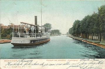 (388-200-023) Boskoop Voorkade met stoomboot Vooruitgang beschikbaar voor biedingen