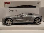 Aston Martin ONE -77 coupe grey Mondo metal 1:18 KRD, Hobby en Vrije tijd, Modelauto's | 1:18, Ophalen of Verzenden, Zo goed als nieuw