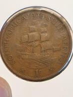 Zuid Afrika, 1 pence 1936 (16), Postzegels en Munten, Munten | Afrika, Zuid-Afrika, Ophalen of Verzenden