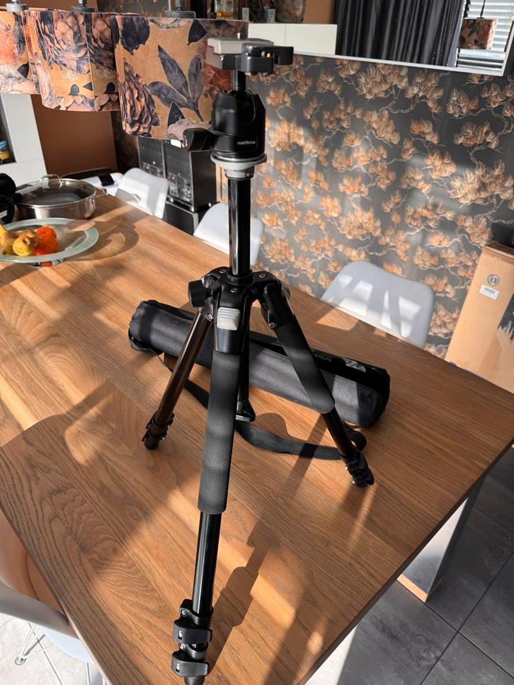 Camera Statief ZGAN, Audio, Tv en Foto, Fotografie | Statieven en Balhoofden, Zo goed als nieuw, Driepoot, Minder dan 150 cm, Met balhoofd