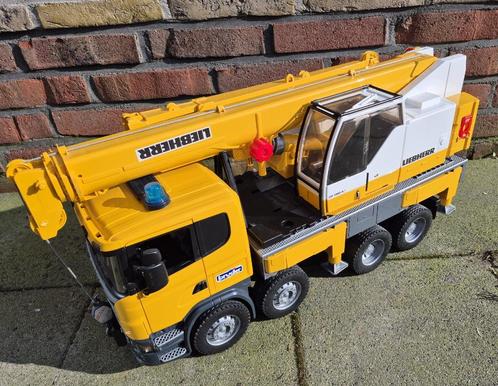 Te Koop! Bruder speelgoed kraan (type: 1864/01)., Kinderen en Baby's, Speelgoed | Speelgoedvoertuigen, Zo goed als nieuw, Ophalen of Verzenden