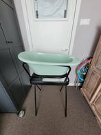 Babybad + standaard, Kinderen en Baby's, Badjes en Verzorging, Zo goed als nieuw, Badje, Standaard, Ophalen