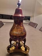antieke handbeschilderde koffiekan, Antiek en Kunst, Ophalen of Verzenden