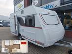 Bürstner Premio 395 TS 2025 Vast bed 209 cm lang, Caravans en Kamperen, Schokbreker, Bedrijf, Treinzit, Bürstner