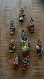 Oude kerstballen, sneeuwwitje en de 7 dwergen., Ophalen