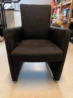 4 zwarte stoelen eettafel, Ophalen, Gebruikt, Zwart, Vier