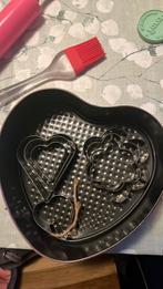 Koekstekers harten + bloemen, Ophalen of Verzenden