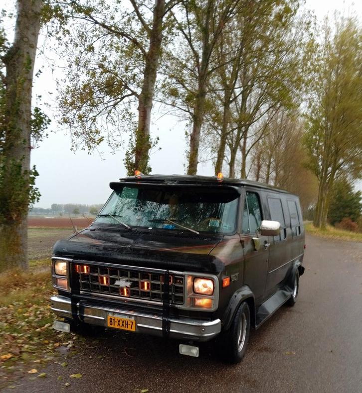 Chevy van G20 Lowtop 1982 lpg v8, Auto diversen, Overige Auto diversen, Ophalen of Verzenden