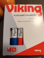 Flipchart markers 6 maal nieuw. Viking, Ophalen of Verzenden, Nieuw, Overige typen