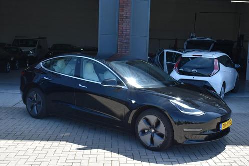 Tesla Model 3 Long Range AWD 75 kWh Wit Interieur (bj 2019), Auto's, Tesla, Te koop, Model 3, 4x4, ABS, Airbags, Airconditioning