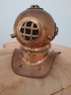 Oude miniatuur duikhelm koper, Ophalen of Verzenden