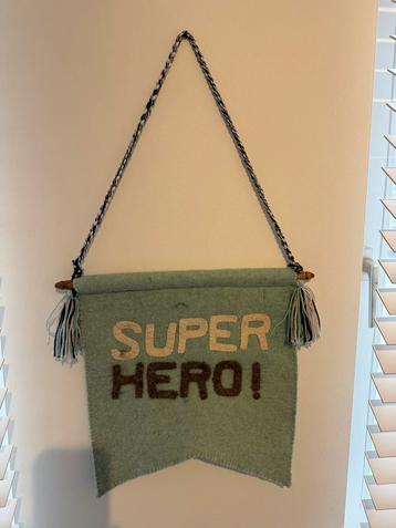 Kids Depot Wanddecoratie - Super Hero beschikbaar voor biedingen