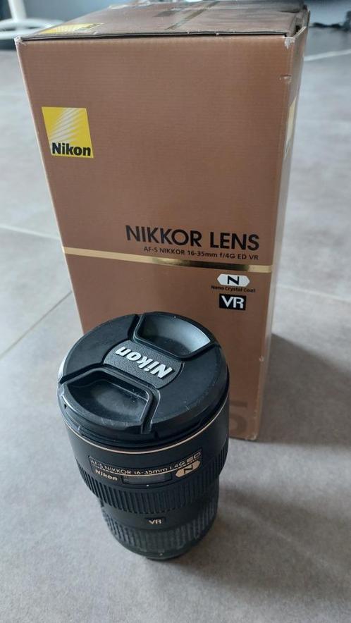 Nikon 16-35 F4 breedhoekzoom, Audio, Tv en Foto, Fotografie | Lenzen en Objectieven, Zo goed als nieuw, Groothoeklens, Ophalen of Verzenden