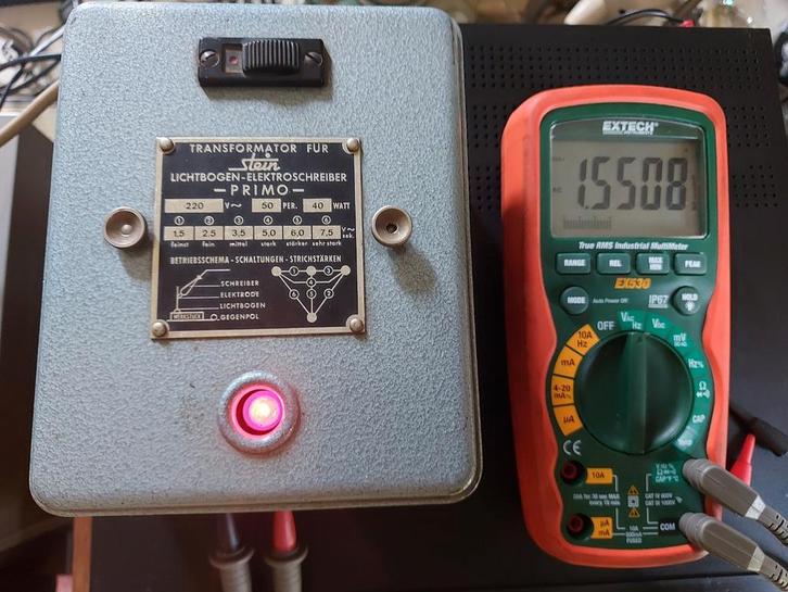 Primo trafo voor Stein graveerpen, Hobby en Vrije tijd, Elektronica-componenten, Gebruikt, Ophalen of Verzenden