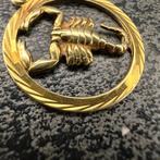 14 karaat gouden hanger schorpioen model, Ophalen of Verzenden, Zo goed als nieuw, Goud