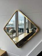 Vierkant vintage spiegeltje, Huis en Inrichting, Ophalen of Verzenden