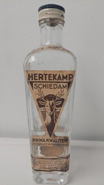  hertenkamp oude schiedam kleine fles likeur  beschikbaar voor biedingen