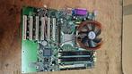 Intel D865GBF-D865PERC- Cooler +Cpu, Computers en Software, Moederborden, Gebruikt, Socket 478, Ophalen of Verzenden, DDR