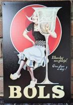 Bols Jenever Pub Bar keet Vintage Stijl Metalen Wandbord, Nieuw, Verzenden