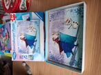 Frozen Puzzel 24stukjes, Ophalen of Verzenden, Meer dan 50 stukjes, Zo goed als nieuw